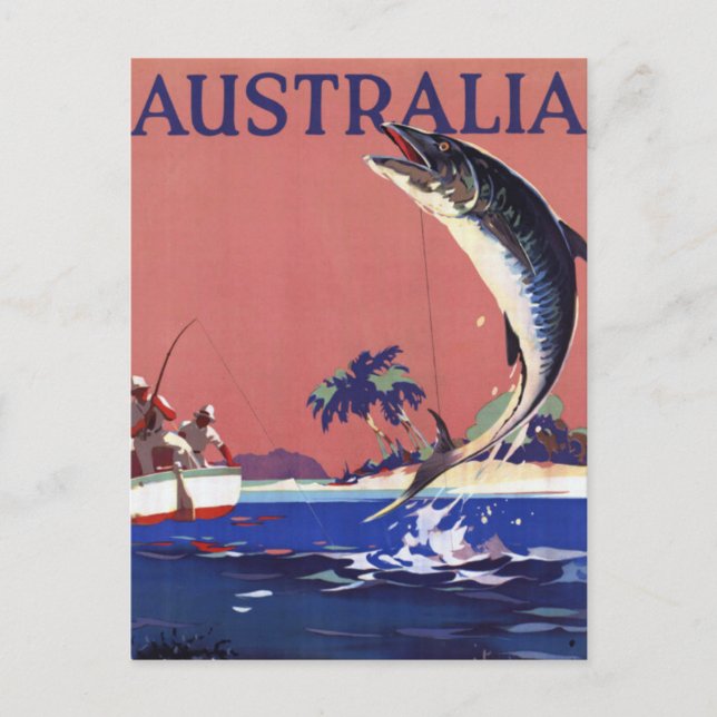 Australia  Travel Postcard (Front)