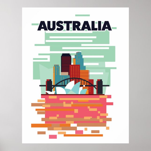 Australia Travel poster (Front)