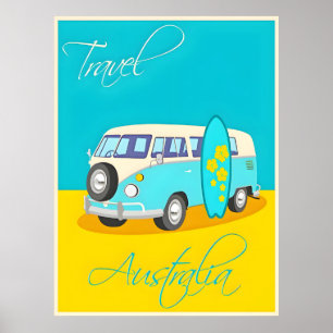 Australia Travel Poster