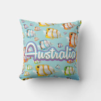 Australia Tropical fish travel poster