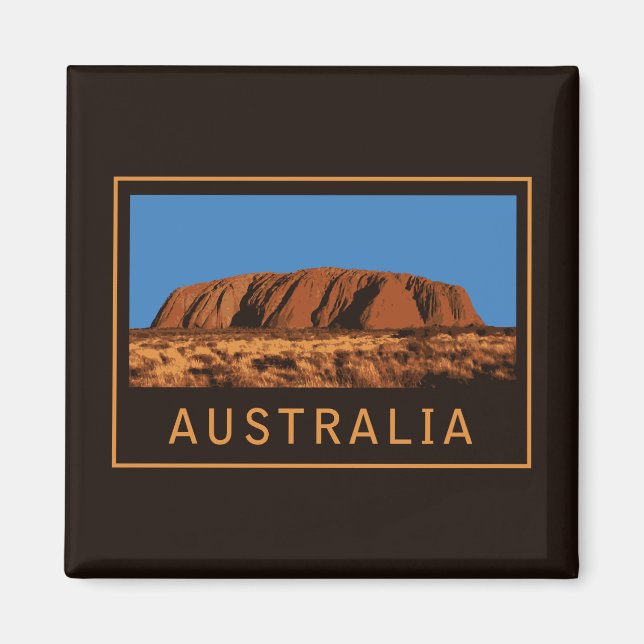 Australia Uluru Magnet (Front)