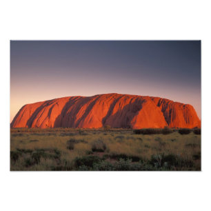 Australia, Uluru National Park. Uluru or Photo Print