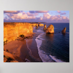 Australia, Victoria. 12 Apostles, Port Poster