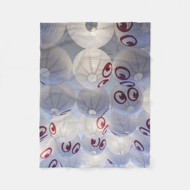 Australia, Victoria, Melbourne, Fitzroy Fleece Blanket (Front)