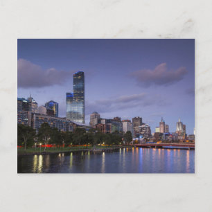 Australia, Victoria, Melbourne, skyline with 2 Postcard