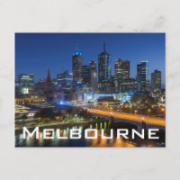 Australia, Victoria, Melbourne, skyline with