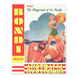 Australia vintage poster