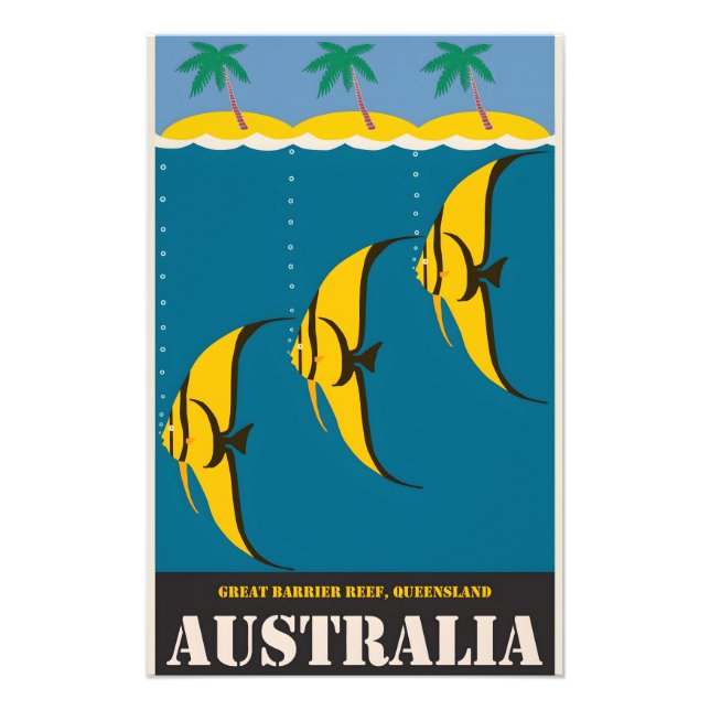 Australia vintage poster (Front)