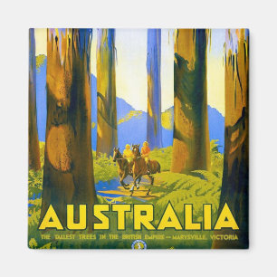 Australia - Vintage Travel Magnet