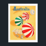 Australia vintage travel postcard<br><div class="desc">Australia vintage travel Postcard</div>