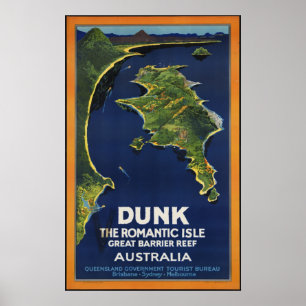 Australia Vintage Travel Poster Ad Retro Prints