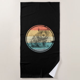 Australia Wombat  Beach Towel