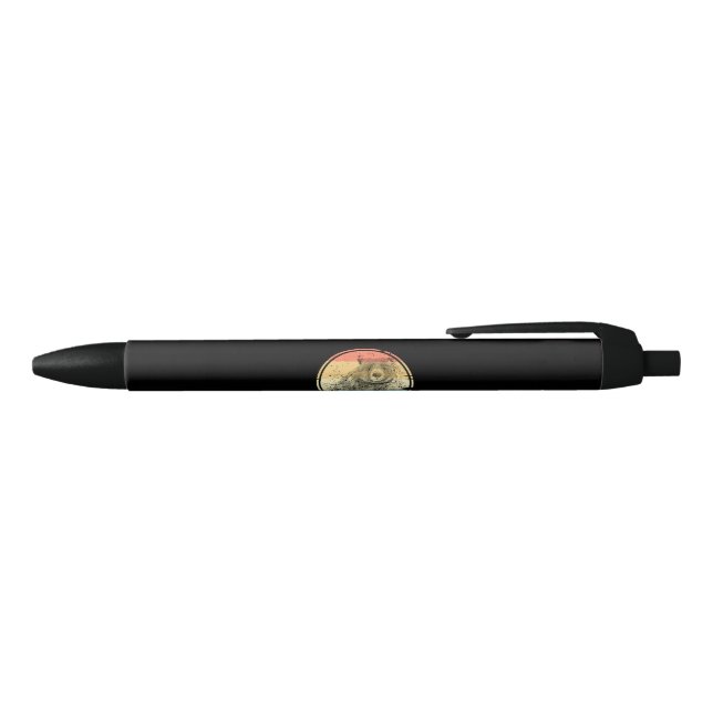 Australia Wombat Black Ink Pen (Top)