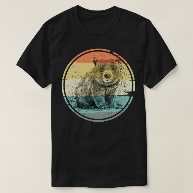 Australia Wombat T-Shirt (Design Front)