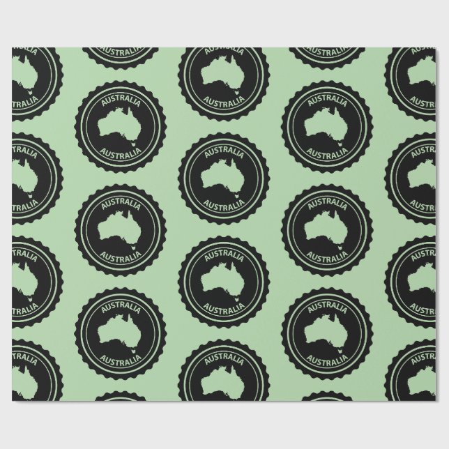 Australia Wrapping Paper (Flat)
