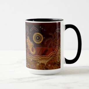 Australian Aboriginal Art Gift Mug