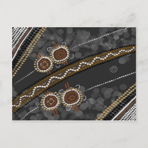 Australian Aboriginal Art - Lost Tribes Postcard