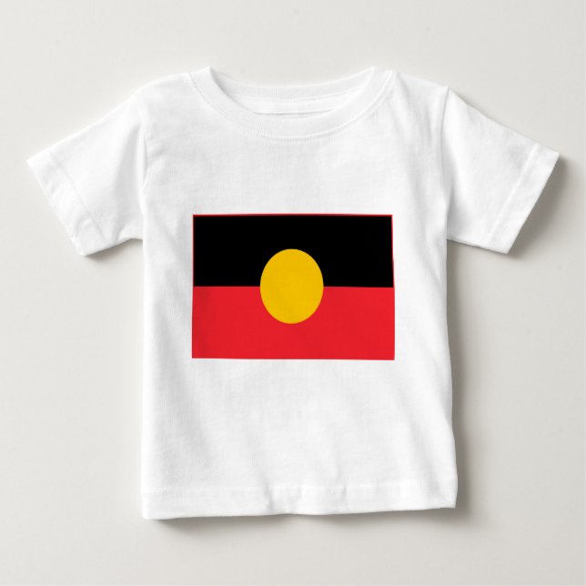 Australian Aboriginal flag  Baby T-Shirt (Front)