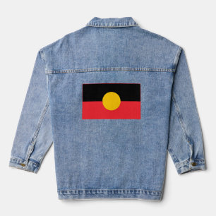 Australian Aboriginal flag Denim Jacket