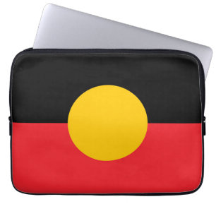 Australian Aboriginal flag  Laptop Sleeve