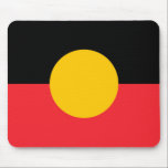 Australian Aboriginal flag  Mouse Pad<br><div class="desc">Australian Aboriginal flag</div>