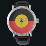 Australian Aboriginal flag  Watch<br><div class="desc">Australian Aboriginal flag</div>