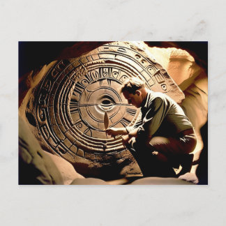 Australian Aboriginal Stargate to Dreamtime Holiday Postcard