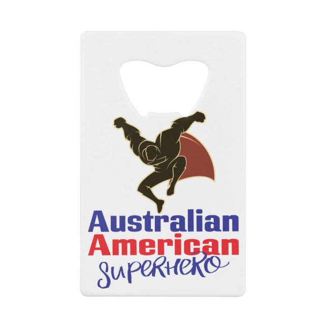 Australian American Superhero (Front)