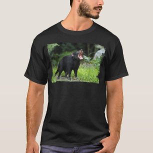 Australian Animal Motif Tasmania Tasmanian Devil T-Shirt