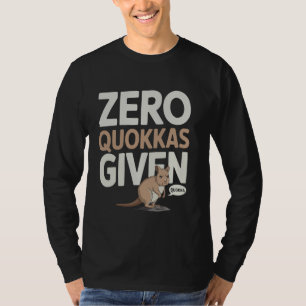 Australian Animal Wallaby Aussie Wildlife Quokka L T-Shirt
