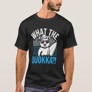 Australian Animal Wallaby Aussie Wildlife Quokka L T-Shirt