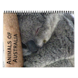 australian animals 2026 calendar