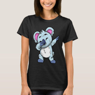 Australian Animals Cute Dabbing Koala Bear T-Shirt