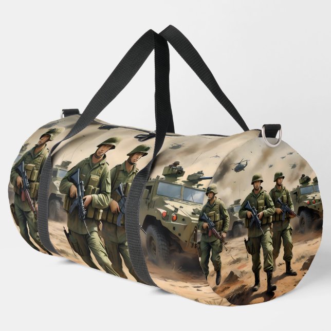 Australian Army Foot Soldiers, Duffle Bag (Left Corner)