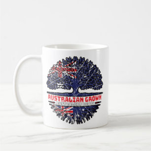 Australian Australia Tree Roots Flag Coffee Mug