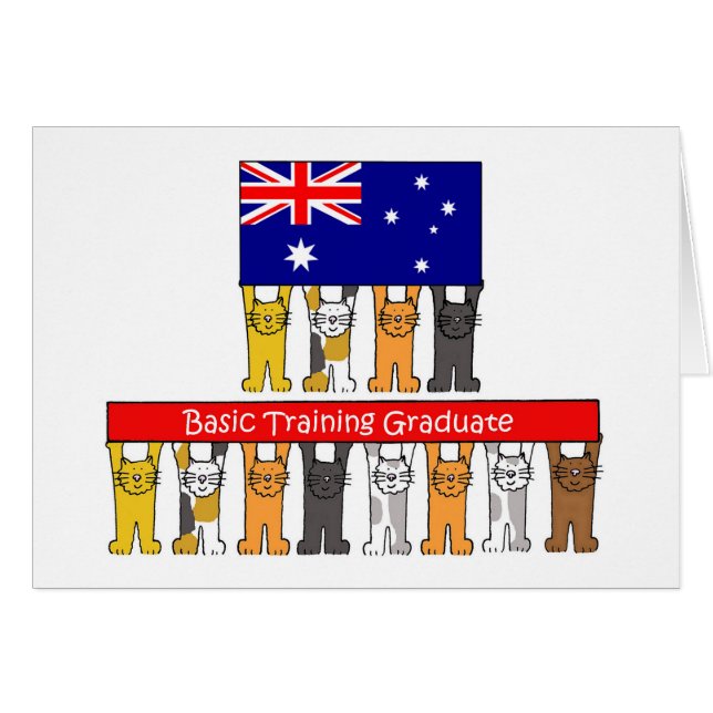 Australian Basic Training Graduate Congratulations (Front Horizontal)