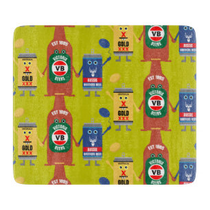 Australian Beer lovers And Drinkers  Cutting Board
