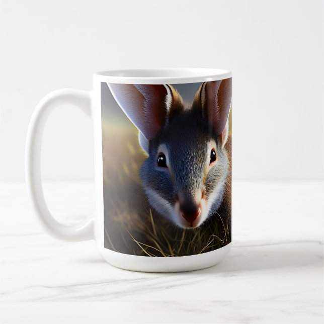 Australian Bilby Alert, Coffee Mug (Left)