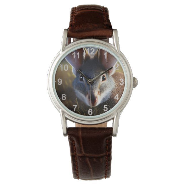 Australian Bilby Alert, Ladies Wrist Watch (Front)