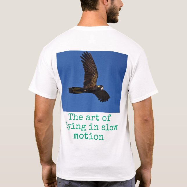 Australian bird print t shirt (Back)