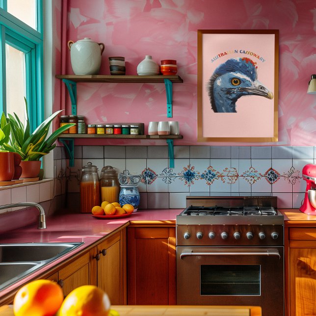 Australian Bird Wildlife, Cassowary Photo Print (Creator Uploaded)