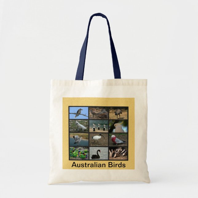 Australian Birds Tote Bag (Front)