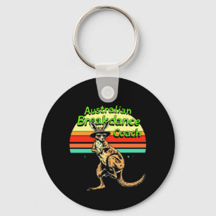 Australian Breakdown Coach - Hip Hop & Breakdance Key Ring