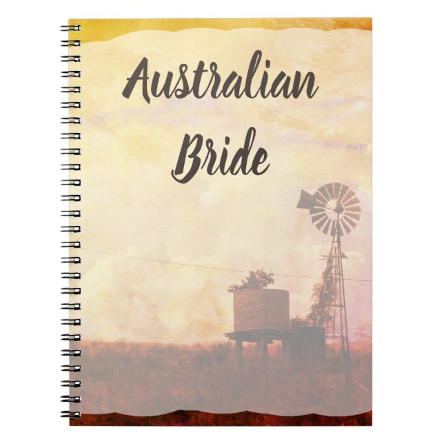 Australian Bride Wedding Planner Notebook (Front)