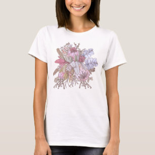 Australian Bush Flowers Feminine Bouquet  T-Shirt