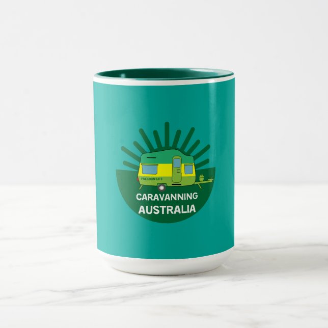 Australian Caravanning | Aussie Caravaner | Camp T Mug (Center)
