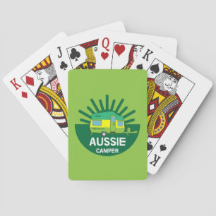 Australian Caravanning   Aussie Caravaner   Camp T Playing Cards