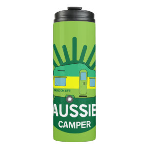 Australian Caravanning Aussie Caravaner Camp T Thermal Tumbler