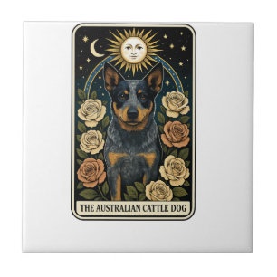 Australian Cattle Ceramic Tile