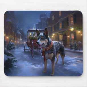 Australian Cattle Christmas Festive Season  Mouse Pad